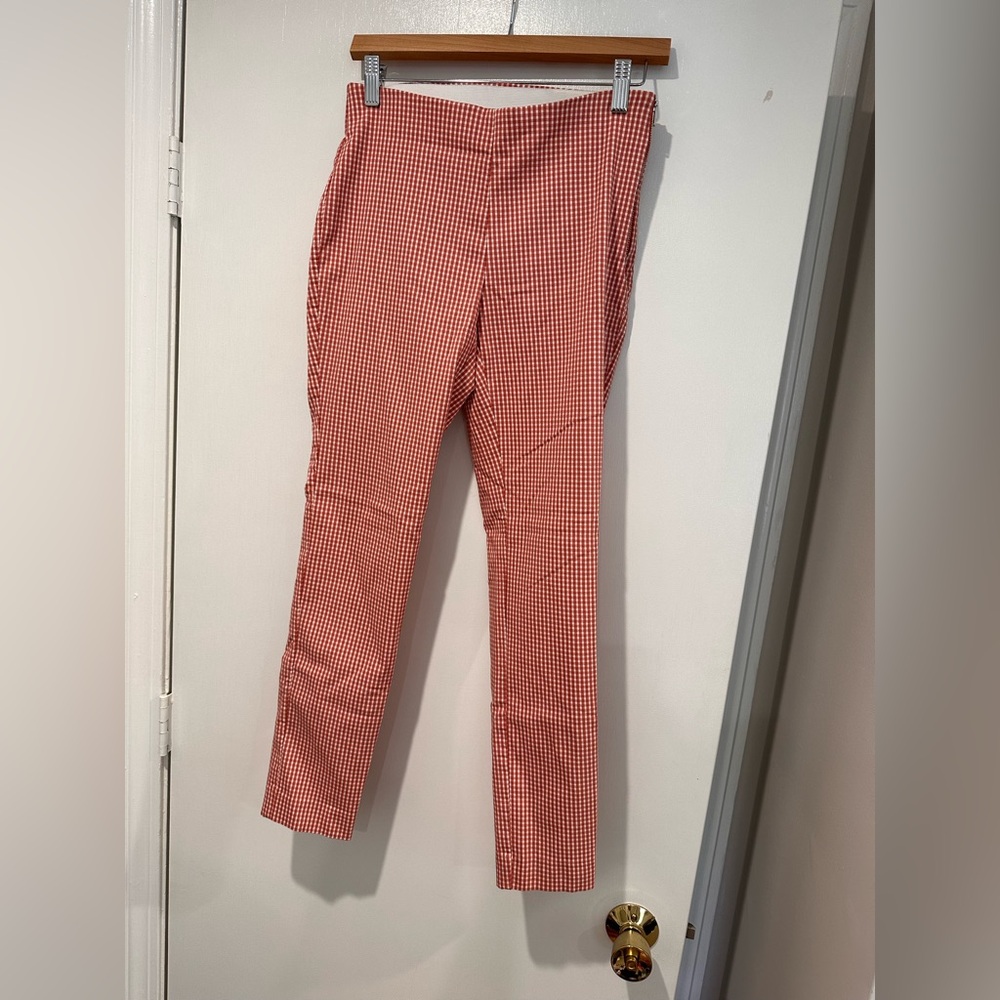 A New Day Coral Gingham Pants